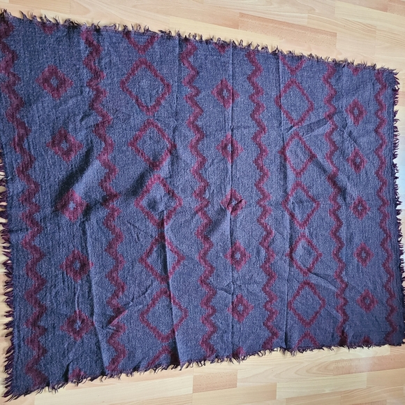 Wilfred Diamond Mosaic Blanket Scarf - Picture 6 of 9